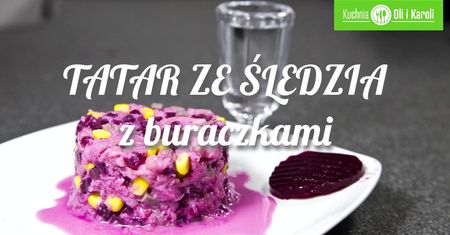 Tatar ze śledzia z buraczkami. Prosty przepis