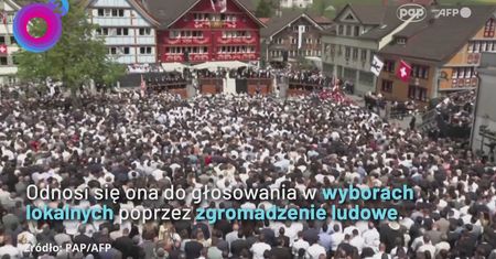 Tak głosują w szwajcarskim kantonie. Zwyczaj sięga XV wieku