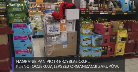 Wieczorem wszedł do Biedronki. Włączył nagrywanie. "Wściekłem się"