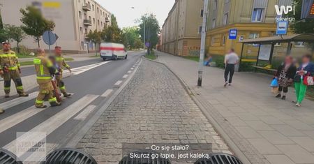 Strażacy pomogli niepełnosprawnemu. "O dwie nalewki za dużo"