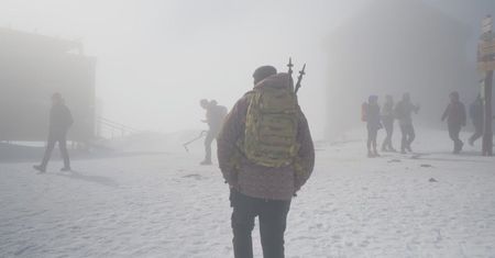 Przepracował na szczycie 30 lat. Wszedł na Śnieżkę kilka tysięcy razy