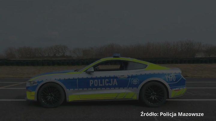 Pierwszy radiowóz Ford Mustang GT w Policji