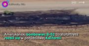 Katastrofa amerykańskiego bombowca B-52. Jest nagranie z miejsca tragedii
