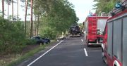 Wypadek w Lubuskiem. 1 osoba zginęła, 7 jest rannych