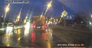 Przerażające wideo z Jeleniej Góry. Kierowca omal nie potrącił pieszej