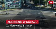 Koszmarny wypadek na skrzyżowaniu w Kaliszu. Za kierownicą 81-latek