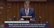 Zbigniew Ziobro o śmierci Igora Stachowiaka na komisariacie