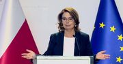 Zakłopotana Małgorzata Kidawa-Błońska. "Gdzie jest program?"