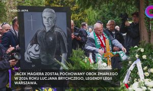 Tak wygląda grób Jacka Magiery. Pożegnały go gwiazdy futbolu