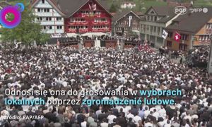 Tak głosują w szwajcarskim kantonie. Zwyczaj sięga XV wieku