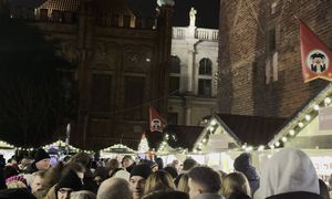 Zator na jarmarku w Gdańsku. Tłumy ludzi [WIDEO]