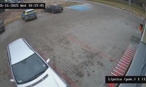 Nie wiedział, że jest nagrywany. Bezczelne zachowanie kierowcy