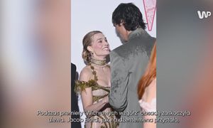 Jacob Elordi w strugach deszczu