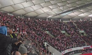 "Kto nie skacze ten z Albanii". Tak Polacy skandowali na PGE Narodowym