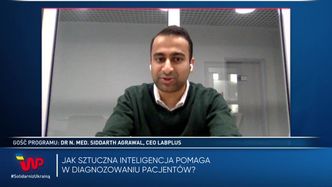Program Money.pl 20.01 | dr Siddarth Agrawal o wykorzystaniu sztucznej inteligencji w medycynie