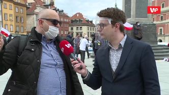 Protest w Warszawie. "Chodzi o wypłatę odszkodowań". Policja użyła gazu pieprzowego