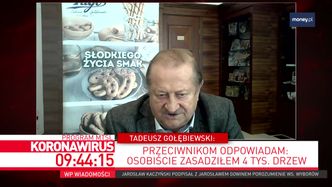 Koronawirus w Polsce. Gołębiewski: "obrót niższy o 25 procent"