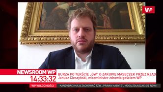 Afera maseczkowa. Wiceminister mówi o szczegółach transakcji