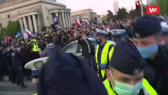 Protest przedsiębiorców. Policja szarpie dziennikarzy