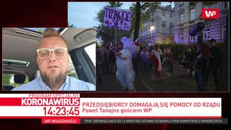 Protest przedsiębiorców kontynuowany. Tanajno podał godzinę