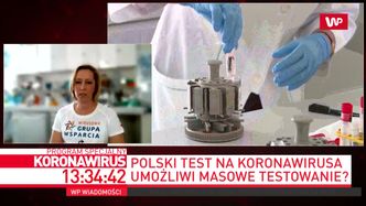 Polacy stworzyli test na koronawirusa. Jest o połowę tańszy