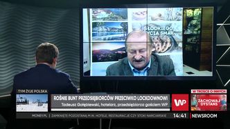 Przedsiębiorcy otwierają biznesy. Gołębiewski: to nie bunt, to desperacja