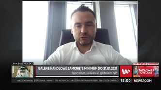 Zamknięcie galerii handlowych. "Handel, w takiej formie jak go znamy, przestanie funkcjonować"