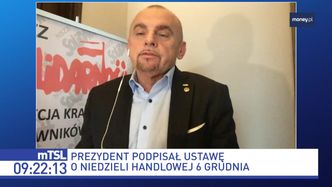 Niedziela 6 grudnia będzie handlowa. "To zagrożenie dla zdrowia pracowników handlu"