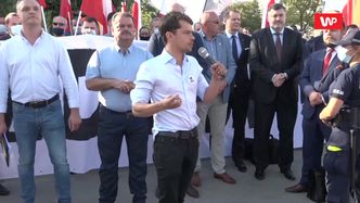 Protest rolników w Warszawie. "PiS chce toporem naprawiać rolnictwo"