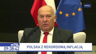 Wzrost inflacji. Kościński: to wyższe wpływy, ale się z tego nie cieszę