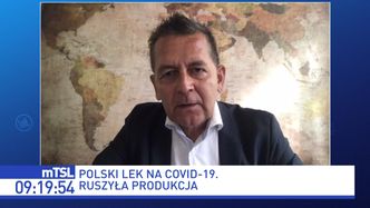 Polski lek na koronawirusa. Ampułki z jednej produkcji mogą wystarczyć dla tysiąca pacjentów