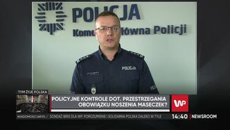 Mandaty za brak maseczek. "Karzemy tych, którzy ostentacyjnie ignorują nakazy"