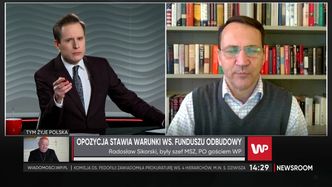 Krajowy Plan Odbudowy. Sikorski: to nie są pieniądze na drogi i mosty