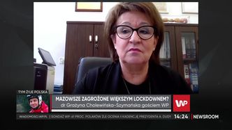 Lockdown na Mazowszu? "Bardzo trudno jest zamknąć stolicę"