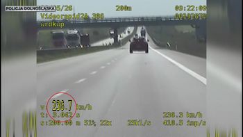 Niemiec nie zauważył, że jest już w Polsce. Policja nie miała litości