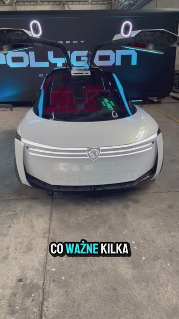 Wideo: Peugeot Polygon z bliska. Statek kosmiczny na kołach