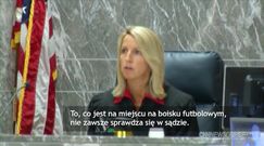 USA: Skandaliczne zachowanie na sali sądowej