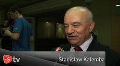 Stanisław Kalemba ze statuetką Srebrnych Ust