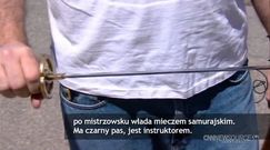 Biskup poskromił złodzieja mieczem
