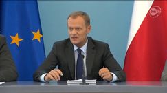 Tusk o incydencie w Łucku