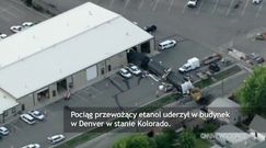 W Denver wykoleił się pociąg