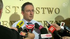 Sienkiewicz: Nie ma zagrożenia życia