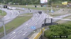 Skutki przejechania na czerwonym świetle