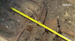 XIII-wieczny szkielet pod bazyliką w Chełmie