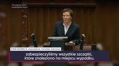 Ewa Kopacz o identyfikacji zwłok ofiar katastrofy smoleńskiej