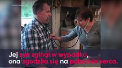 Matka słyszy serce zmarłego syna