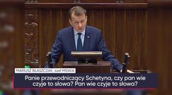 Szef MSWiA do lidera PO: "Wstyd panie Schetyna, wstyd"