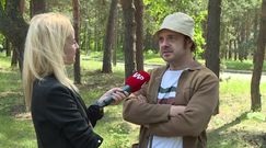 ''Najlepszy'' - wywiad z Arkadiuszem Jakubikiem na planie filmu