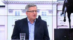 Bronisław Komorowski: PiS uczyni Andrzeja Dudę postacią tragikomiczną 