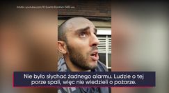 Pożar w Londynie - relacje świadków